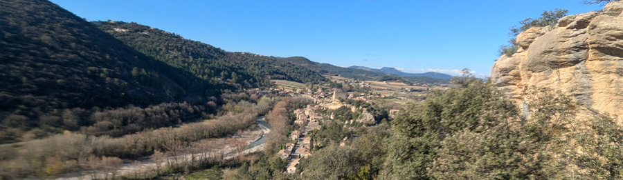 Paysage des Baronnies provençales, Drôme