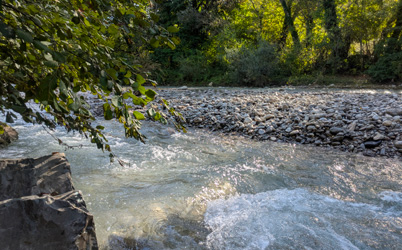 Ouvèze riverbanks